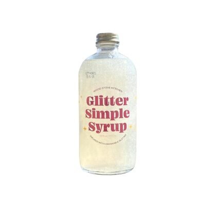 Wood Stove Kitchen SparkleMix Glitter Simple Syrup
